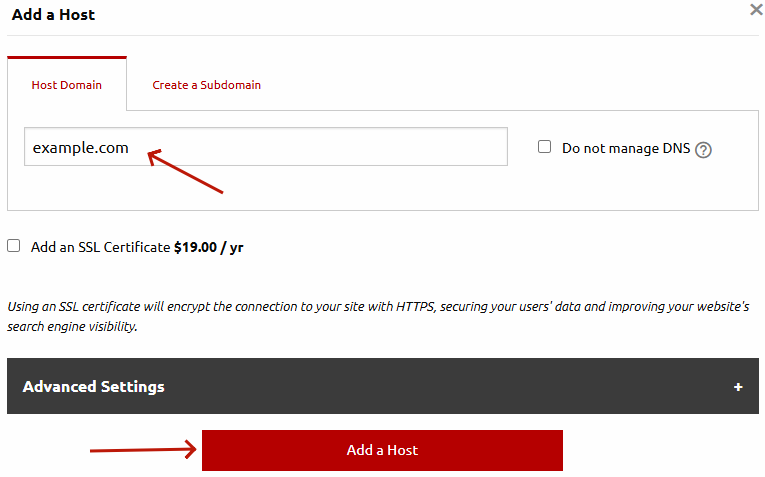 How to Host a Domain / Website on KamHost